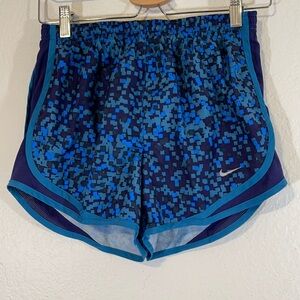 NIKE Tempo Blue Running Athletic Shorts Size Small